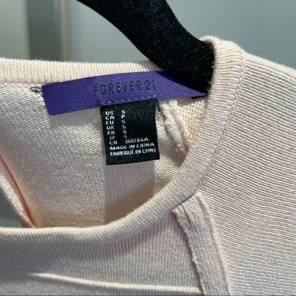 [S]✨NWOT✨FOREVER21✨BUBBLEGUM PINK THICK STRETCHY BODY-CON DRESS - Picture 6 of 7